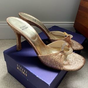 Hoop Sahara Glitter Stuart Weitzman Heels